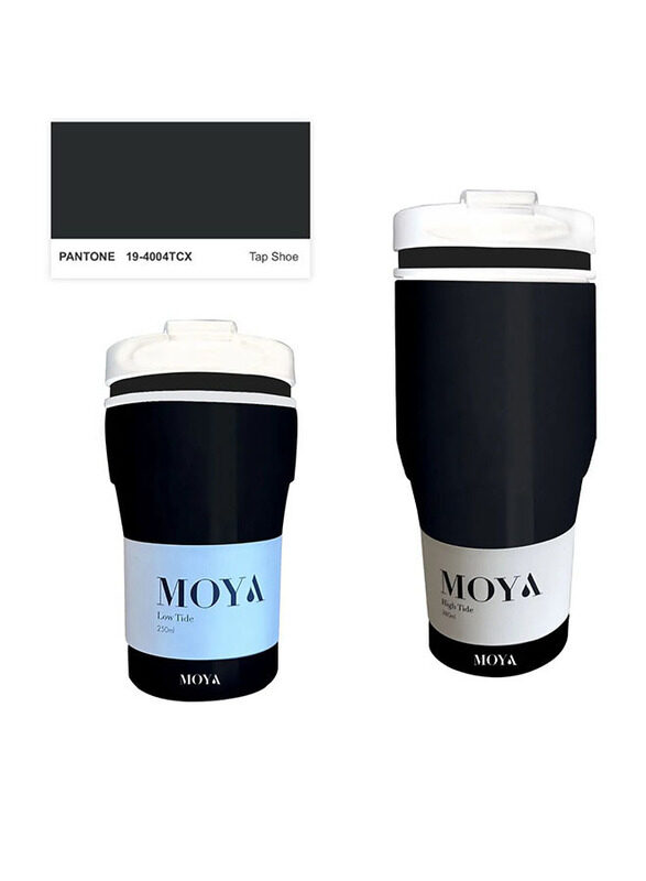 

Moya Black Sea Insulated Sustainable Water Bottle, Black