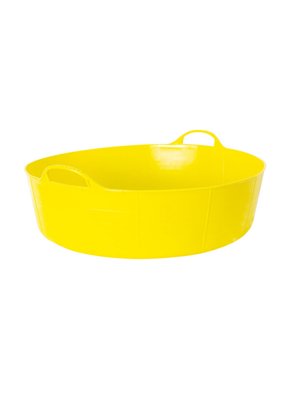 

Red Gorilla 35L Large Shallow Tub, Yellow