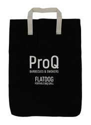 ProQ Flatdog Canvas Carry Bag, Black, S