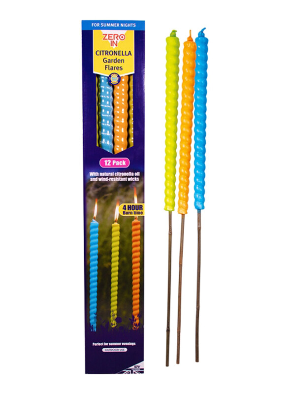 

STV Citronella Beach Party Garden Flares, Multicolour