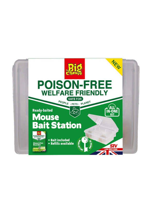 

STV Ready-Baited Mouse Bait Station, 1-Piece