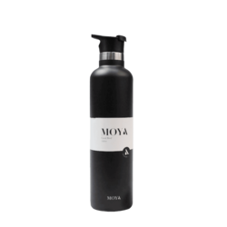 Moya "Coral Reef" 1L Insulated Sustainable Water Bottle Black