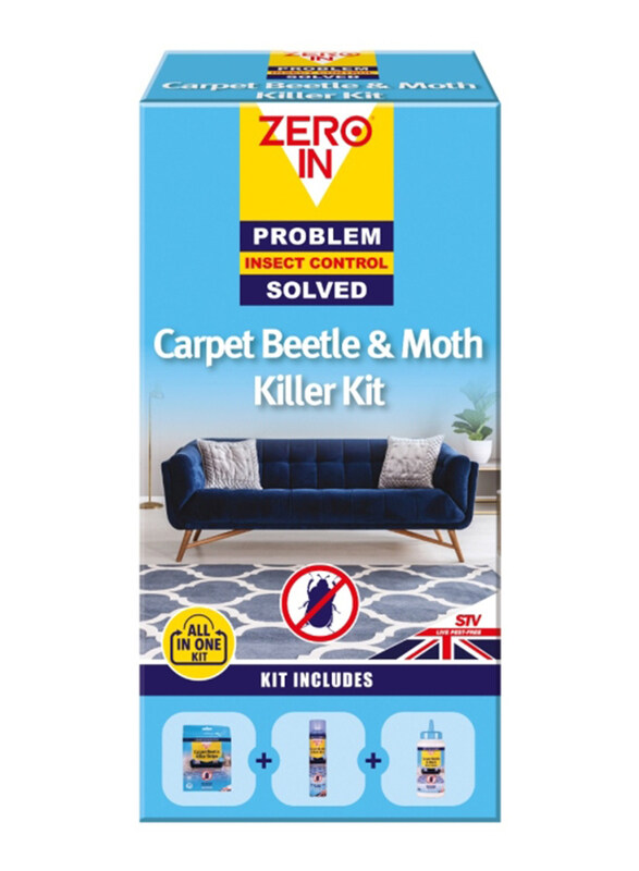 

STV Carpet Beetle & Moth Killer Kit, 3-Piece