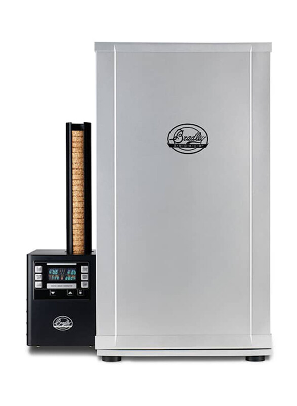 

Bradley Smokers Digital Smoker with 4 Rack, Silver/Black