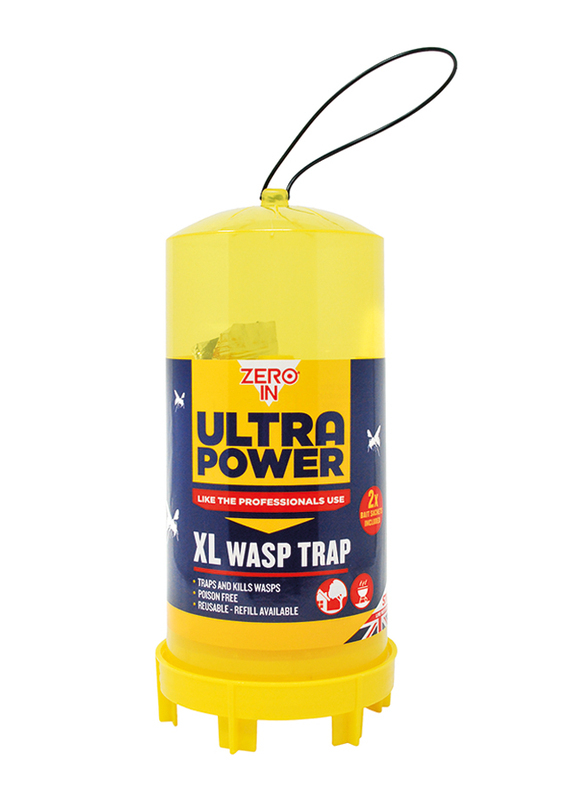 Zero In ZER565 Ultra Power XL Outdoor Wasp Trap, Multicolour