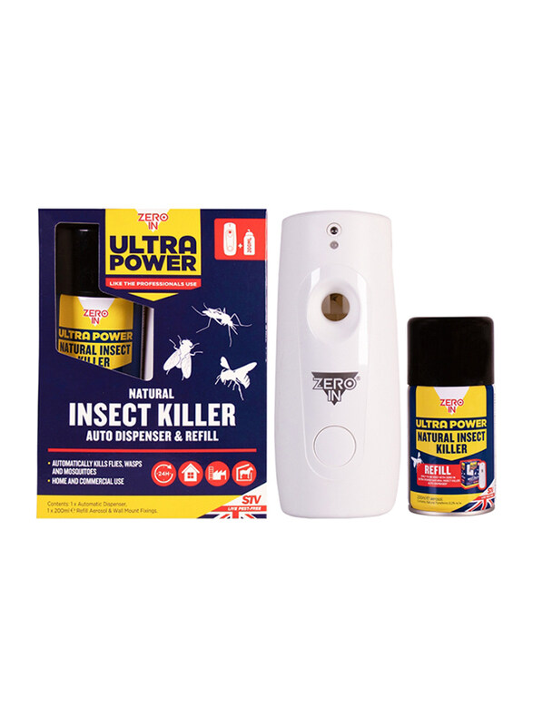 

STV Natural Insect Killer Auto Dispenser Kit Aerosol, 200ml