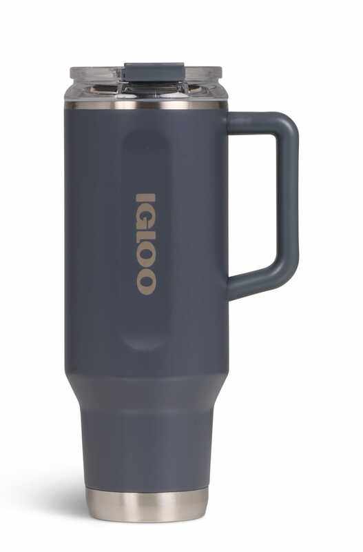 

IGLOO - 40 OZ Stainless Steel Travel Mug - Carbonite
