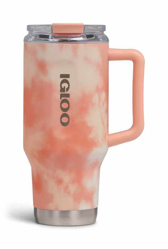 

IGLOO - 32 Oz Flip ‘n’ Sip Travel Mug - Apricot