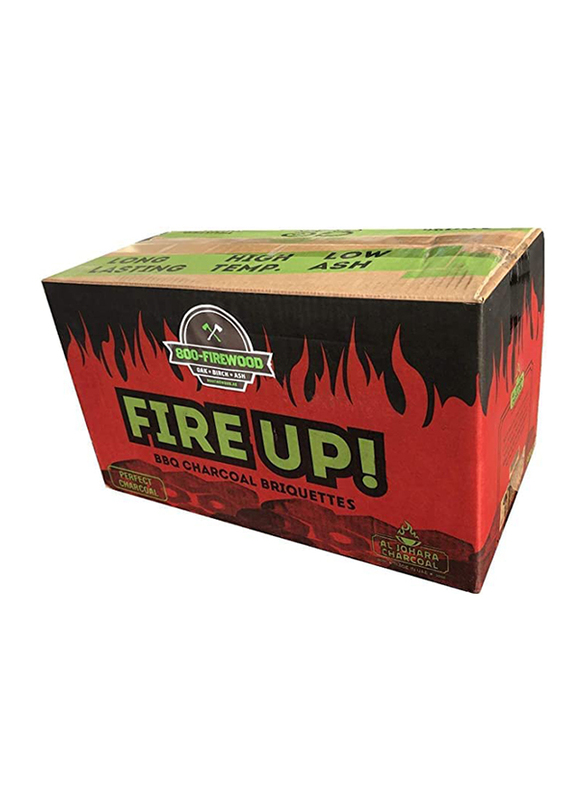 Fired Up Charcoal Briquette, 10Kg