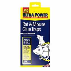 Ultra Power Rat and Mouse Glue Traps - 2 Pack