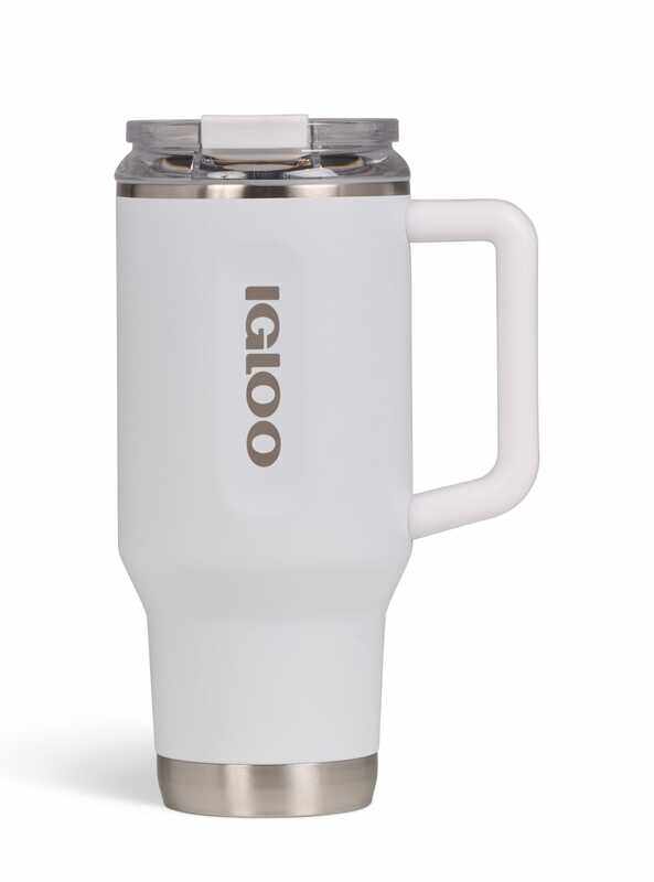 

IGLOO - 32 OZ Stainless Steel Travel Mug - white
