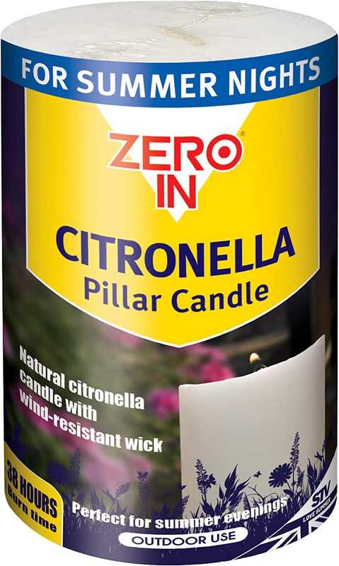 Citronella Pillar Candle