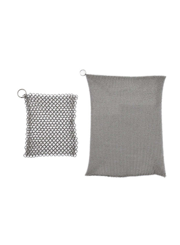 

Barebones Stainless Steel Chain Mail Cleaner, Silver