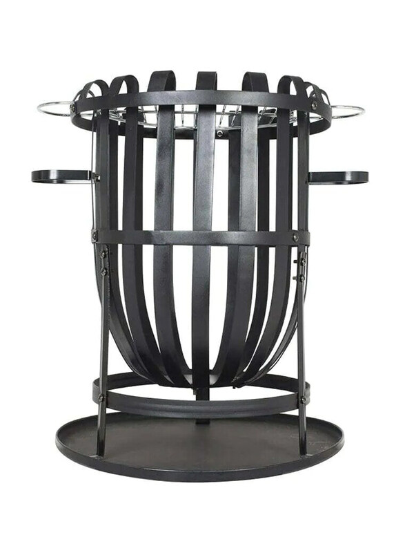 

La Hacienda Vancouver Fire Basket, Black
