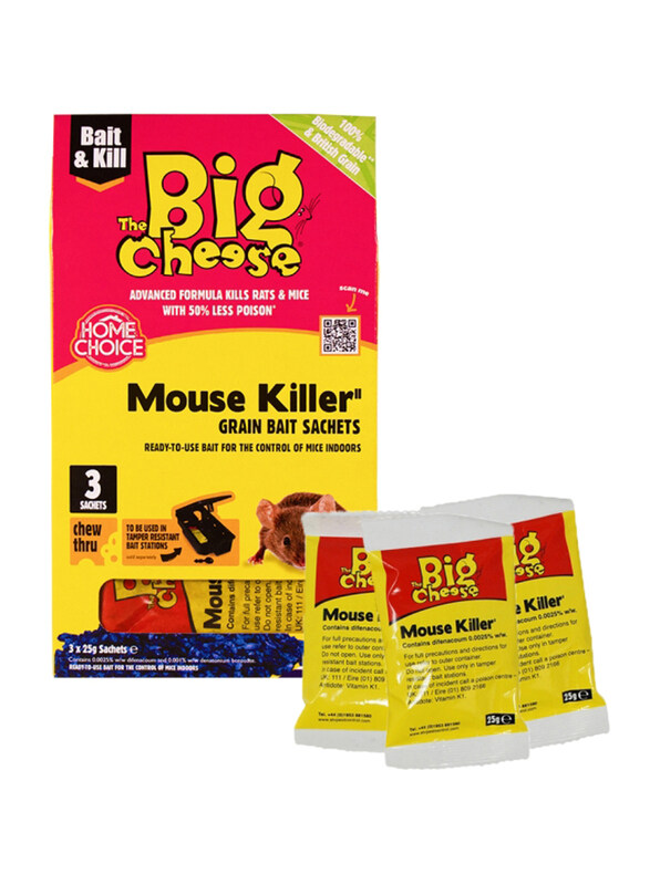 

STV Mouse Killer Grain Bait Sachet, 3 Sachets
