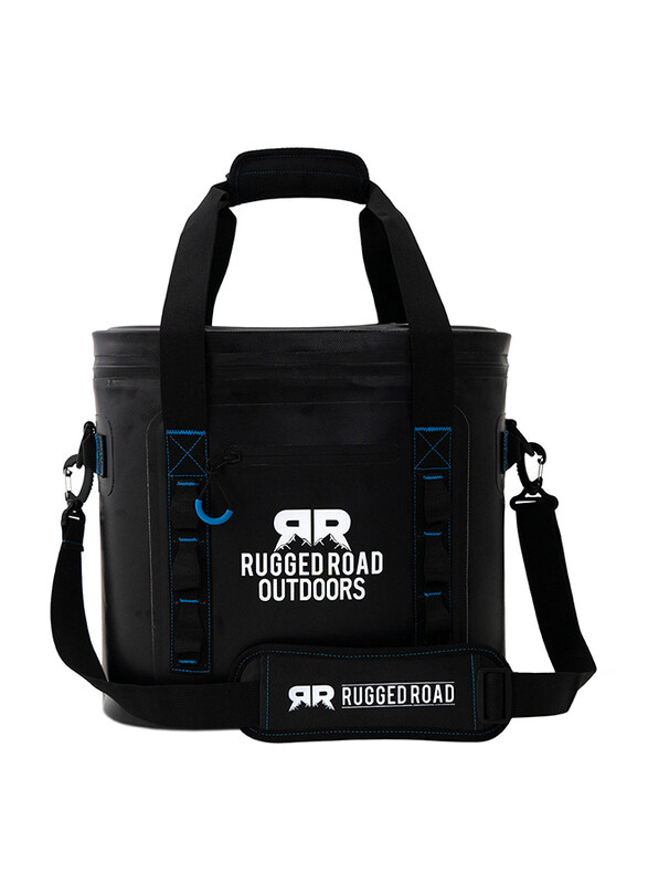 

Rugged Road 30 Can Soft Cooler, One Size, Black