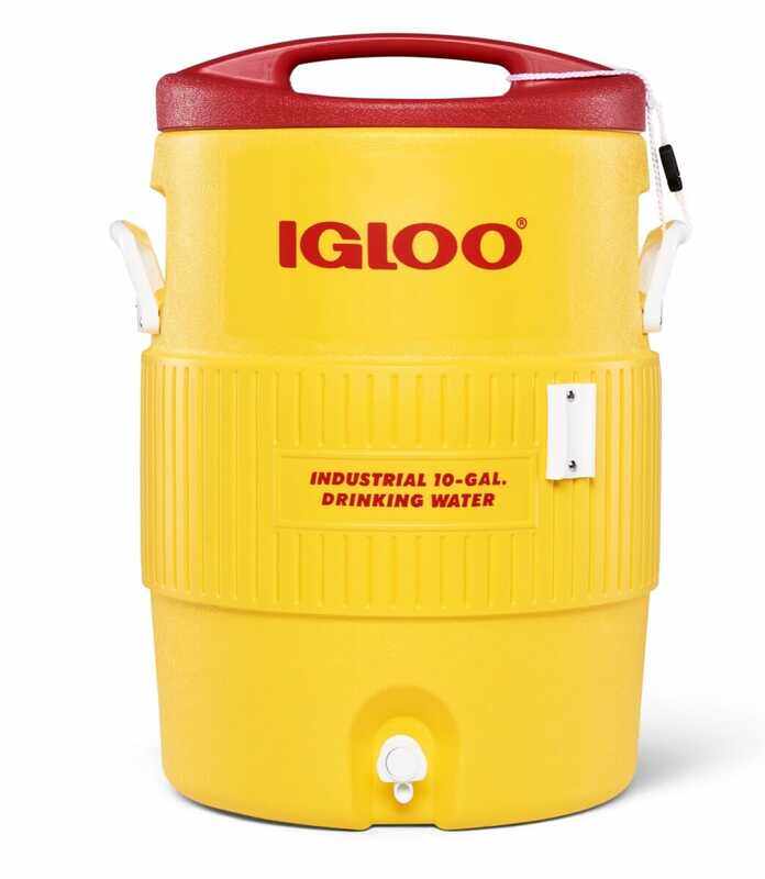 

IGLOO-400 Series 10 Gallon Gal - Yellow & Red