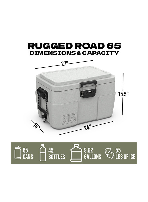 

Rugged Road 65 Can Cooler, One Size, Tan