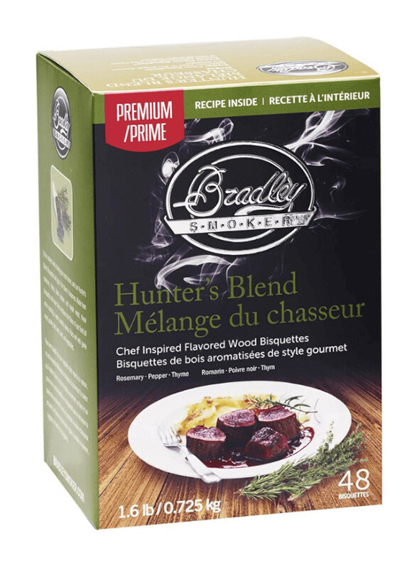 

Bradley Smoker Hunters Blend Bisquettes, 48 Pieces, Beige