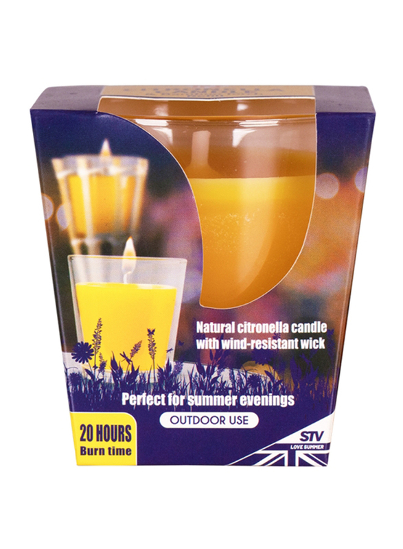 STV Citronella Candle & Torch Refill, Yellow