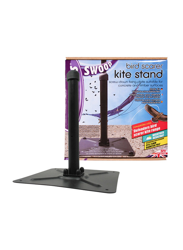 

STV Swoop Bird Scarer Kite Stand, One Size, Black