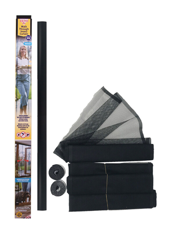 

STV Walk Through Insect Curtain, Black