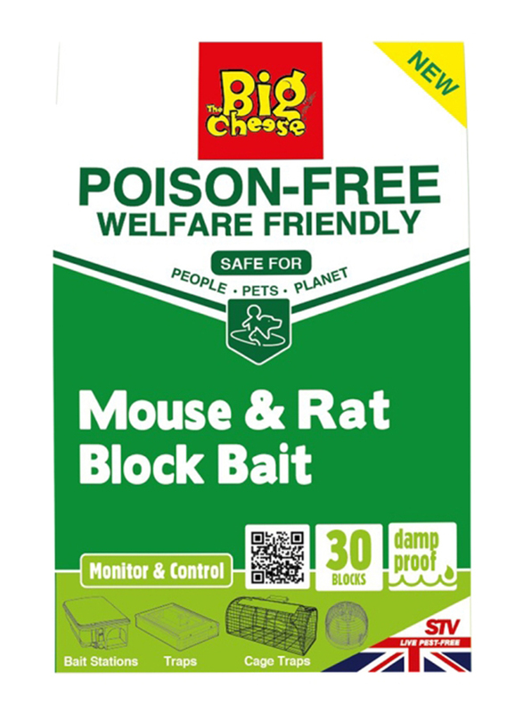 

STV Mouse & Rat Block Bait, 30 x 10g