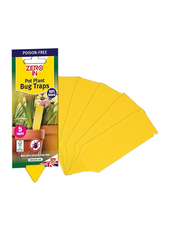 

STV Pot Plant Bug Trap, 5 Piece, Multicolour