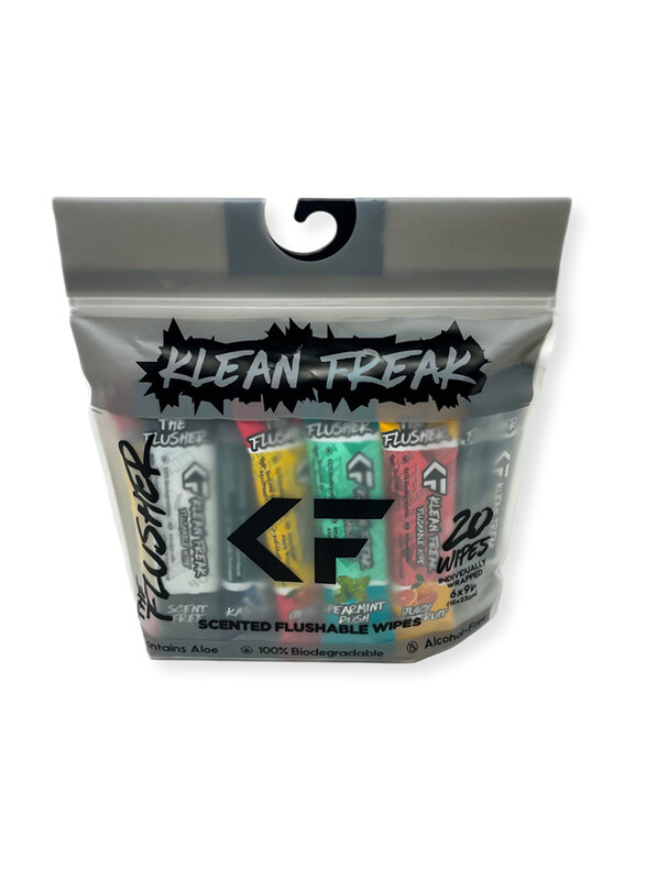 

Klean Freak The Mixed Flusher Body Wipe, 20 Pieces