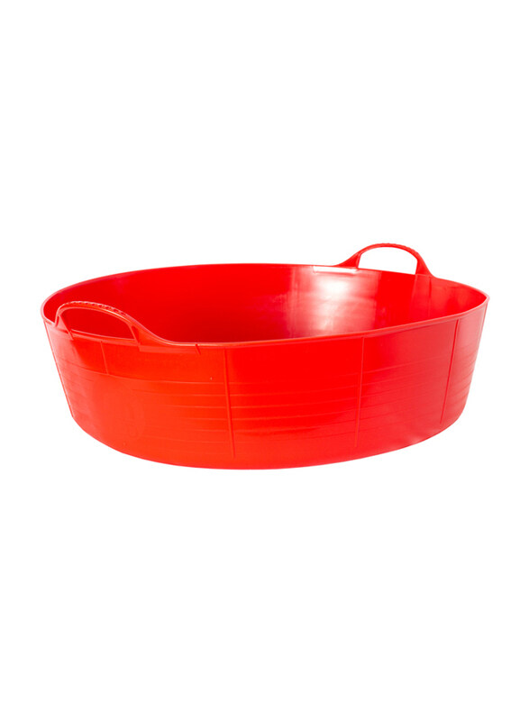 

Red Gorilla 35L Large Shallow Tub, Red