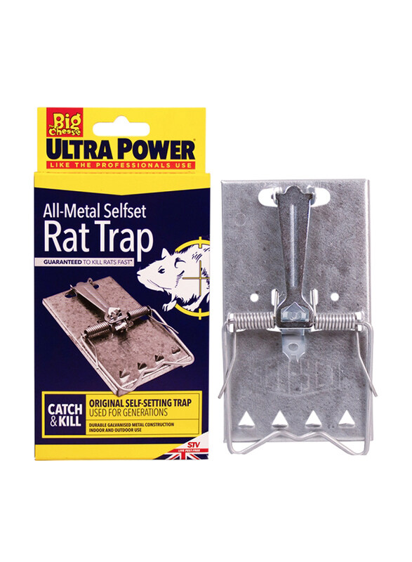 

STV All-Metal Self-Set Rat Trap, 1-Piece