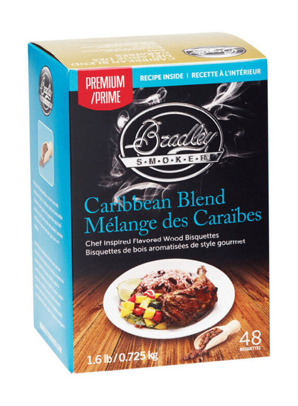 

Bradley Smoker Caribbean Blend Bisquettes, 48 Piece, Beige