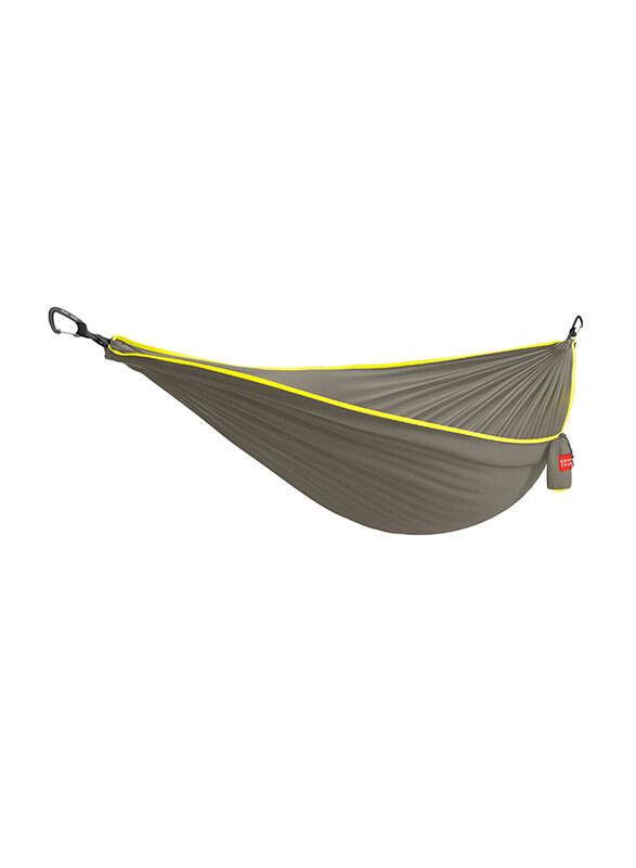 

Grand Trunk Tech Double Hammock, Warm Grey/Yellow