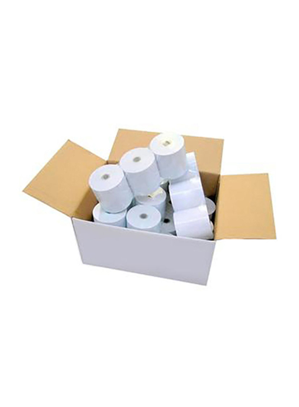 Thermal Paper Roll Casio, 57x70mm, 100 Pieces, White