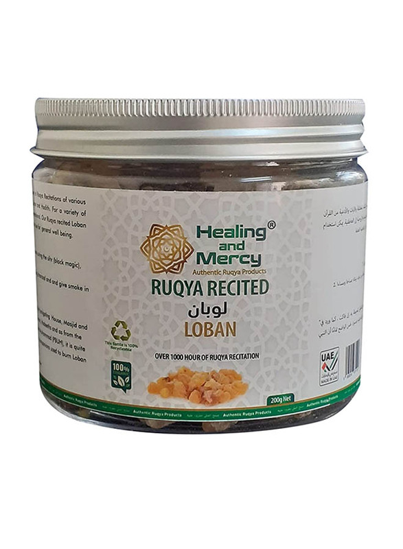 Healing and Mercy Ruqya Recited Loban, 200gm