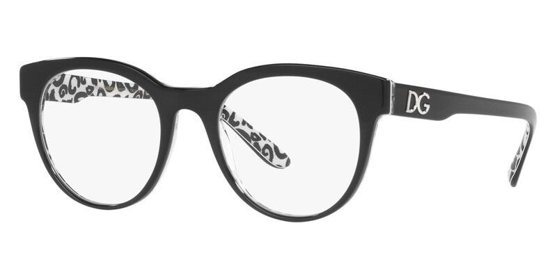 

Dolce & Gabbana Phantos Women's DG3334 3389 52 Blue Light Filtering Eyeglasses