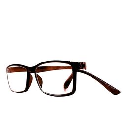 Desire Anti-Blue Light Reading Glasses - Shiny Brown ADD +1.00