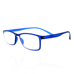 Desire Anti-Blue Light Reading Glasses - Shiny Blue ADD +2.75