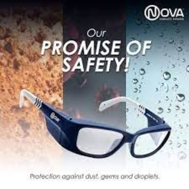 Nova NVS003 FO2 Safety Eye Protection Glasses