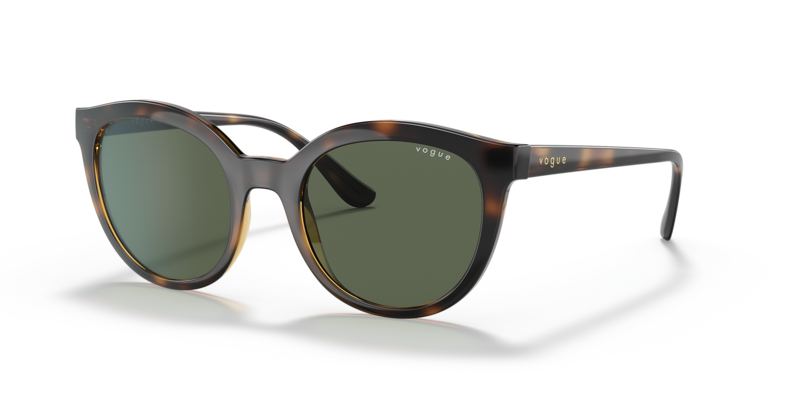 Vogue Dark Havana Sunglasses-VO5427S W65671 50