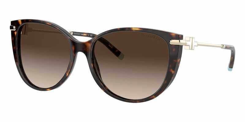 

Tiffany Cat Eye Havana Sunglasses-TF 4178 8015/3B 57