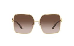 Dolce & Gabbana Gold Square Sunglasses-DG 2279 0213 60