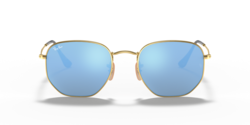 Ray-Ban Hexagonal Flat Lenses Sunglasses-RB3548-N 001/9O 54
