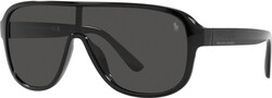 POLO Irregular Black Sunglasses-PH4196U 5001/87 34