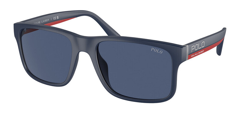 POLO Rectangle Blue Sunglasses-PH4195U 590480 57