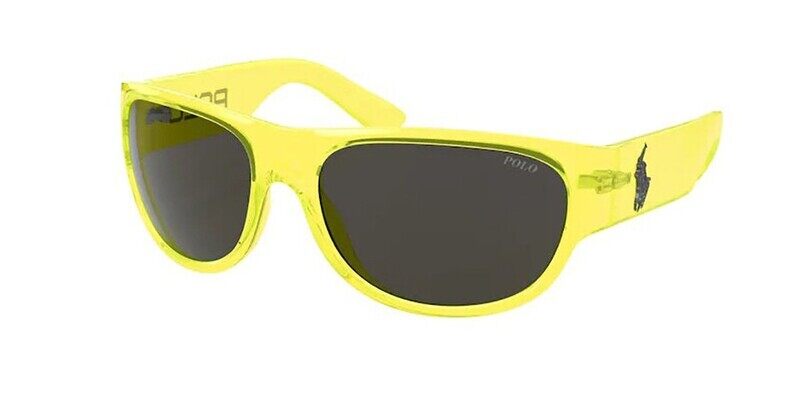 

Polo-ralph-lauren POLO Rectangular Yellow Sunglass PH4166 5867/87 62
