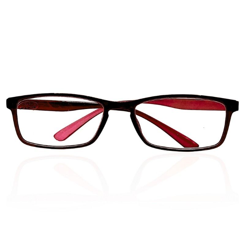 Desire Anti-Blue Light Reading Glasses - Shiny Brown ADD +3.00