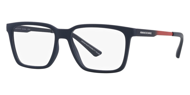 

Armani Exchange Rectangle Men's AX3103 Blue Light Filtering Eyeglasses