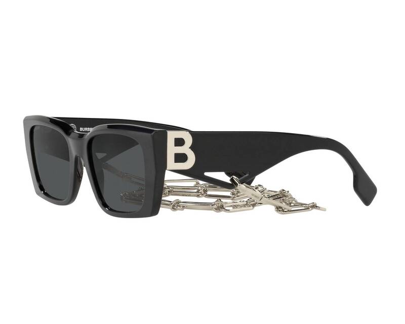 Burberry Black Sunglasses-B4336 3928/87 53