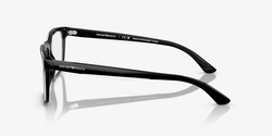 Emporio Armani Black Men's EA3227 6051 54 Blue Light Filtering Eyeglasses